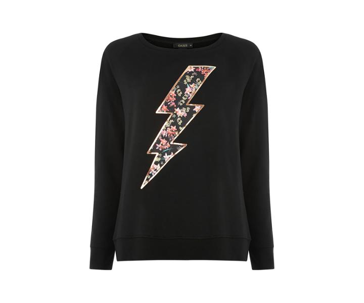 Oasis Lightening Bolt Sweat