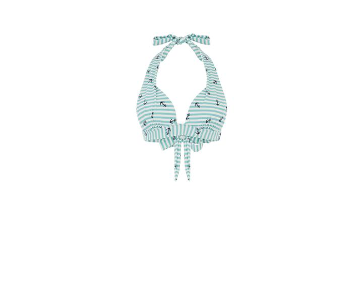 Oasis Anchor Halter Bikini Top