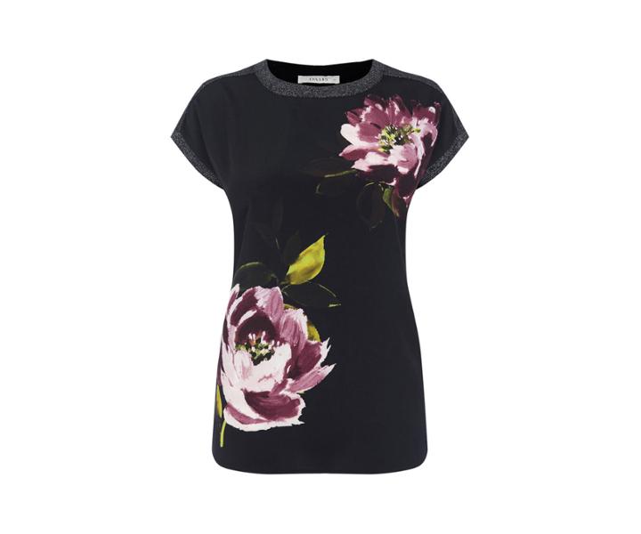 Oasis Painted Floral Tee