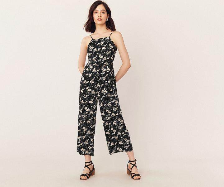 Oasis Daisy Print Jumpsuit