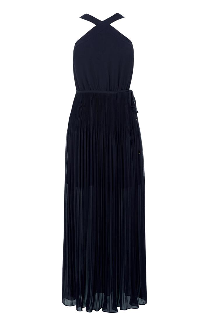 Oasis Lucinda Hanky Hem Pleated Dres