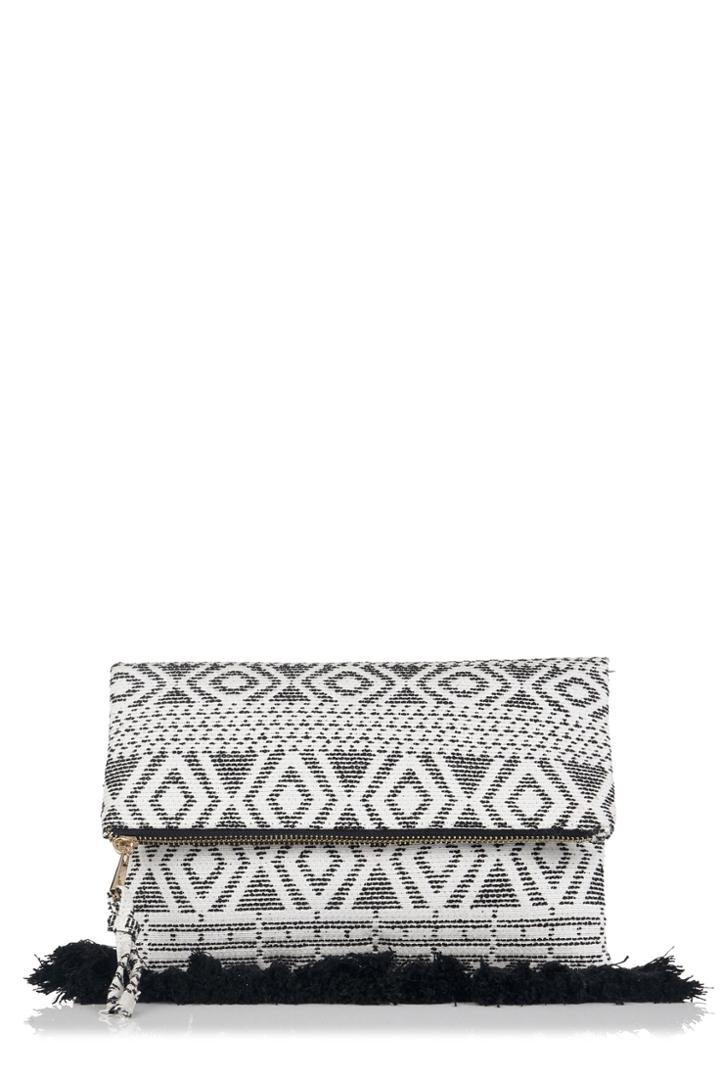 Oasis Summer Aztec Clutch