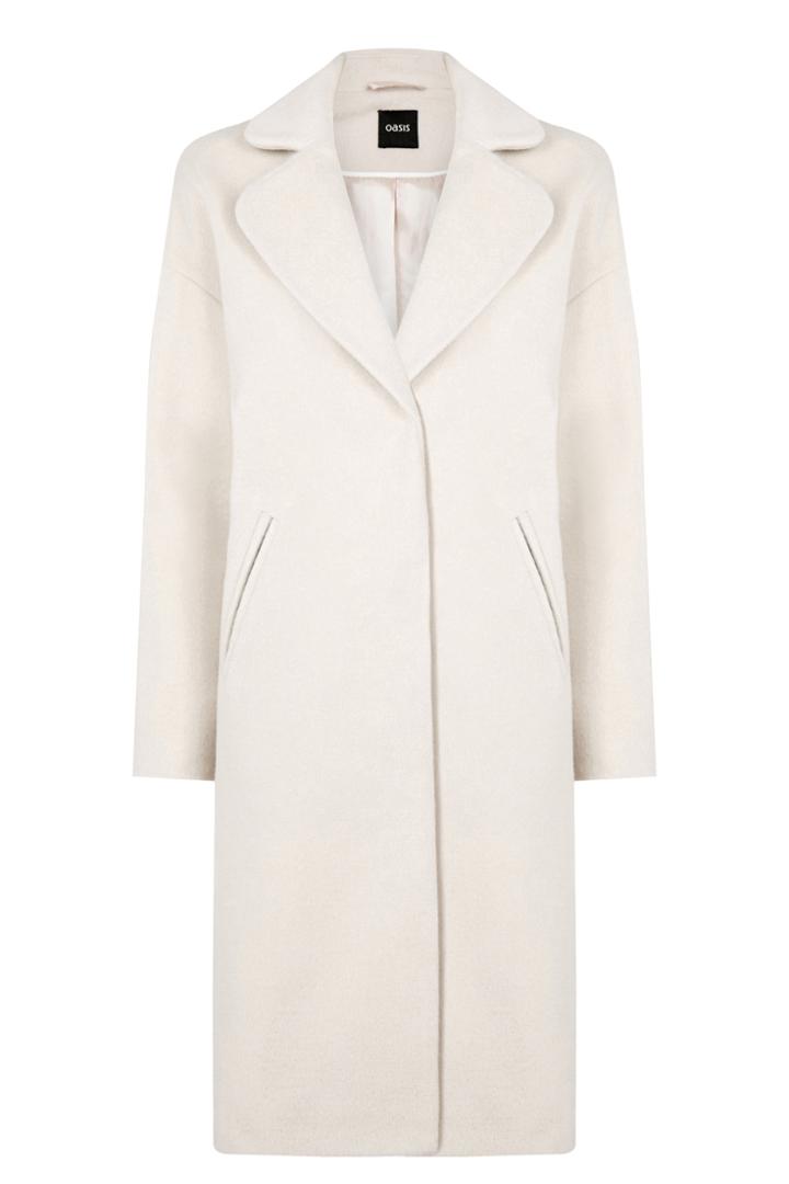 Oasis Curved Cocoon Coat