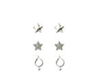 Oasis 3pk Star Earrings