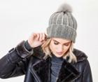 Oasis Sequin Ribbed Beanie