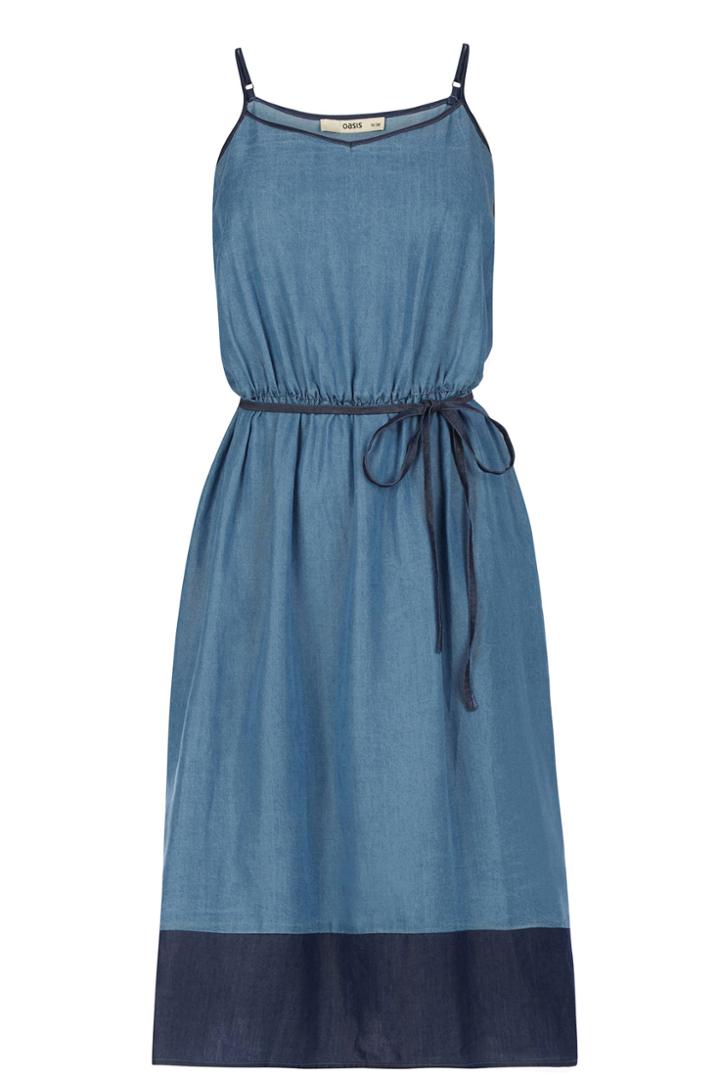 Oasis Patched Cami Dress