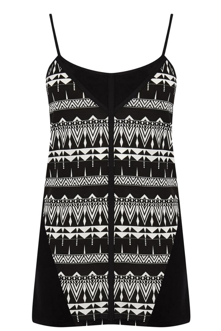 Oasis Geo Zanzibar Print Cami