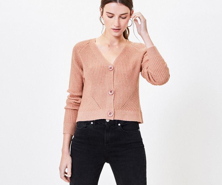 Oasis Rib Knit Cardigan