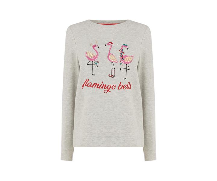 Oasis Flamingo Bells Jumper