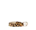 Oasis Leopard Pony Leather Belt