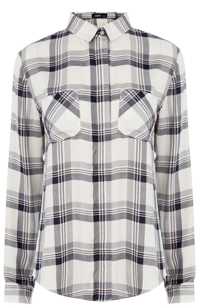Oasis Tori Checked Shirt