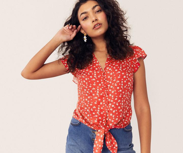 Oasis Ditsy Daisy Shirt