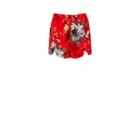 Oasis Red Bouquet Scallop Shorts