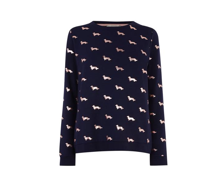 Oasis Foil Dachshund Sweater