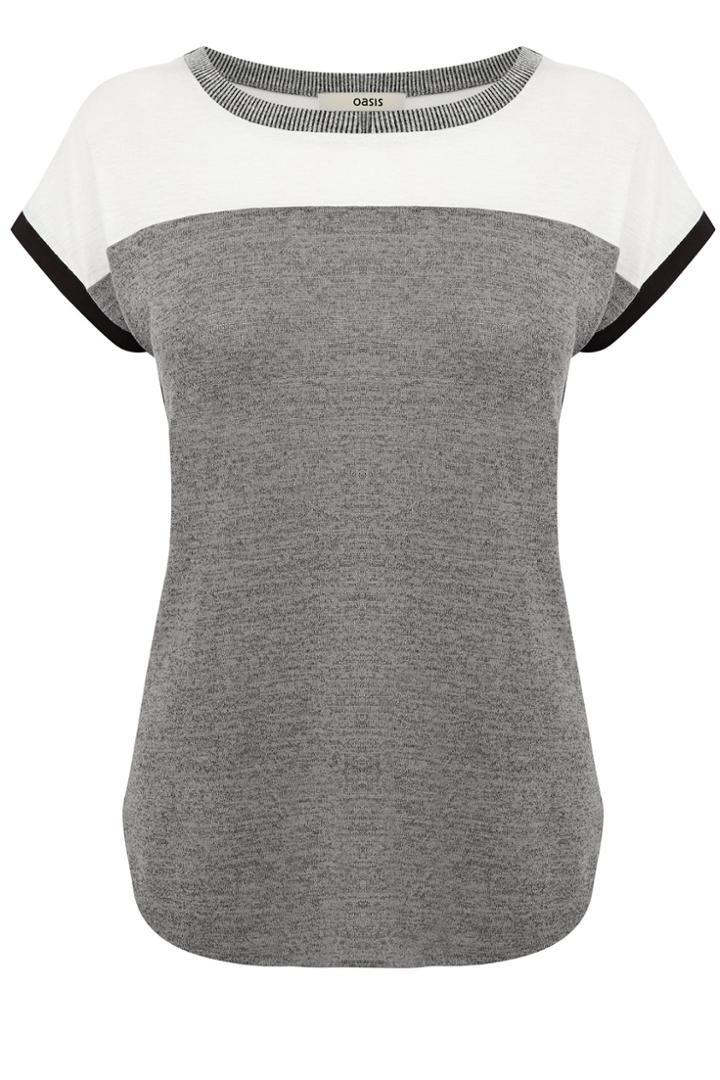 Oasis Colour Block T-shirt