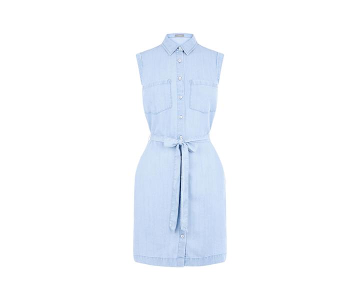 Oasis Edie Sleeveless Shirt Dress
