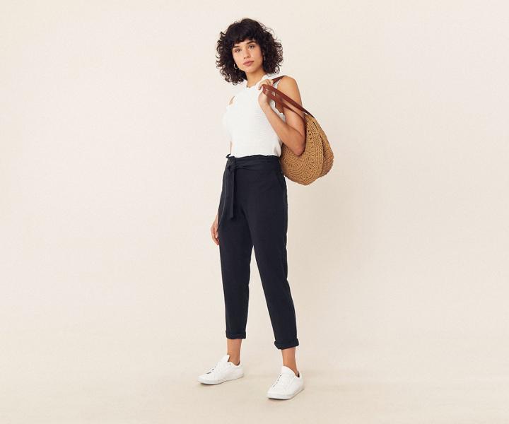 Oasis Paperbag Peg Trousers