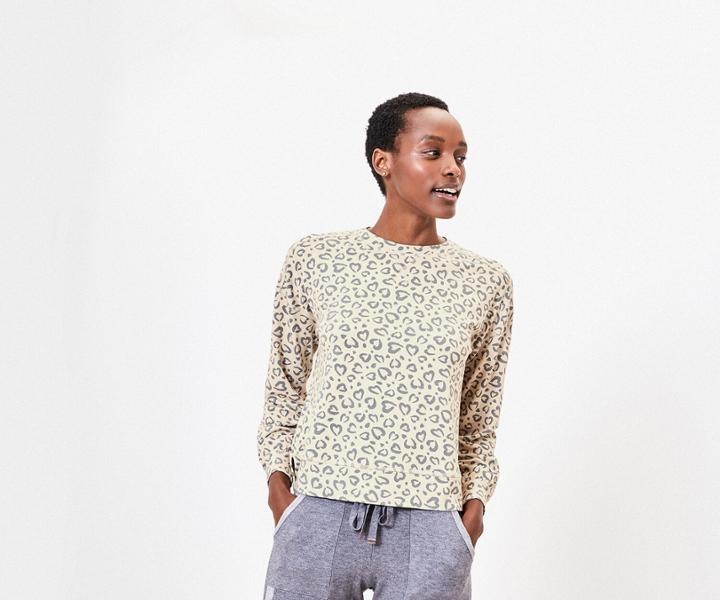 Oasis Animal Heart Sweater