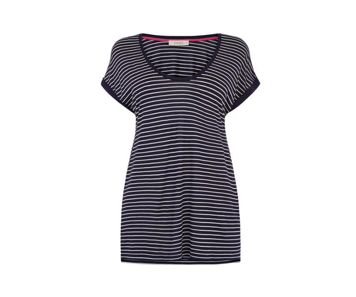 Oasis Stripe Voop Tee