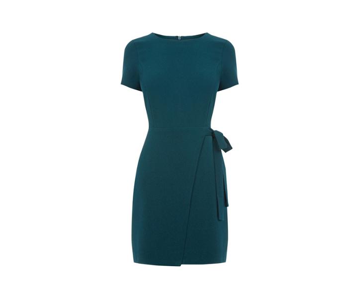 Oasis Tie Side Shift Dress