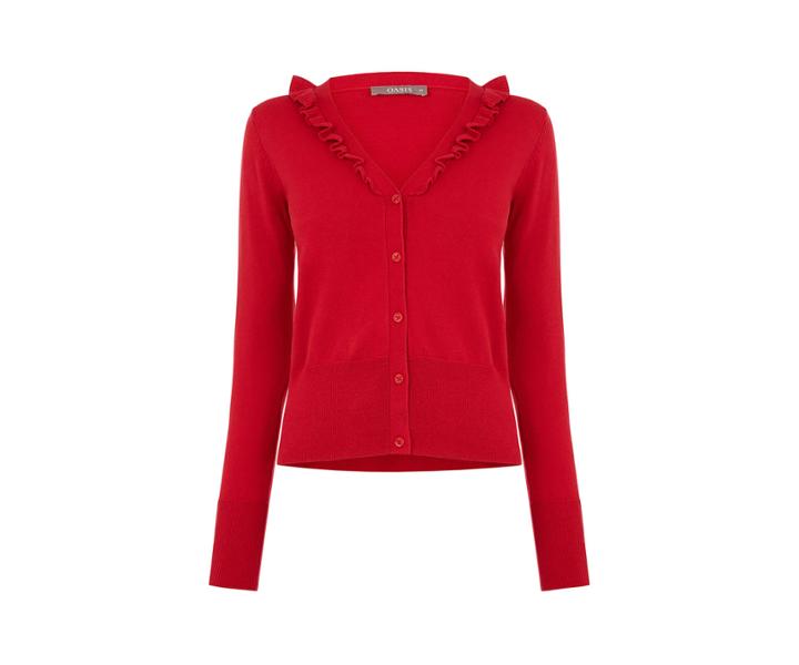 Oasis Ruffle Cardi