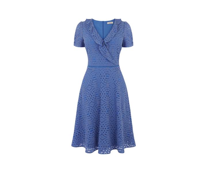 Oasis Long Lace Tea Dress