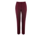 Oasis Long Compact Cotton Trousers