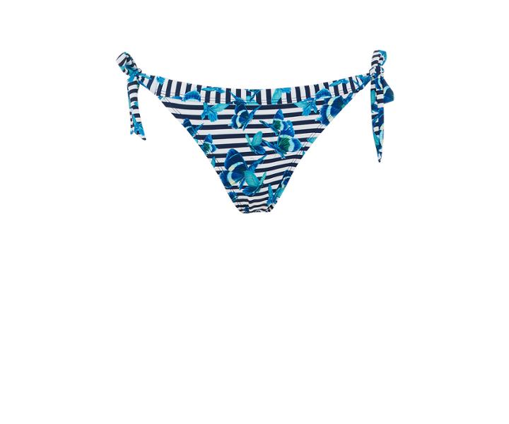 Oasis Stripe Butterfly Bikini Bottom