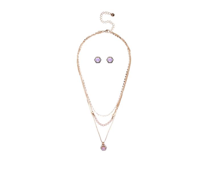 Oasis Hexagon Jewellery Set