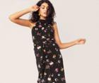 Oasis Posey Print Halter Top