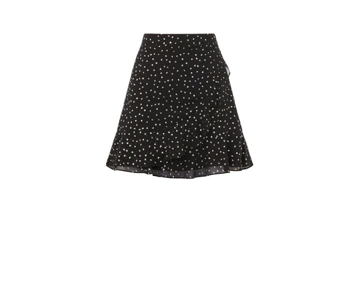 Oasis Glitter Spot Floaty Skirt