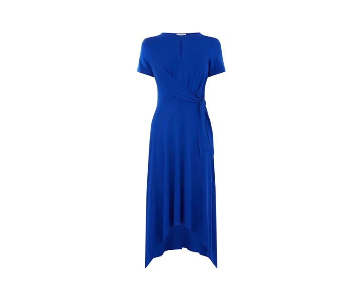 Oasis Hanky Hem Midi Dress