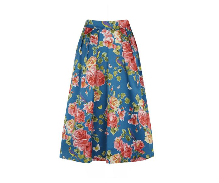 Oasis Rose Midi Skirt