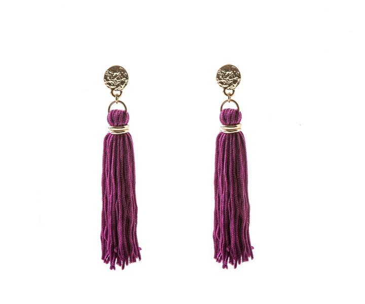 Oasis Elegant Tassel Drop Earrings