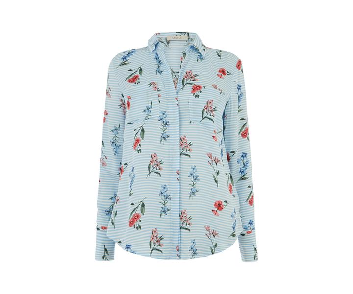 Oasis Stripe Floral Shirt