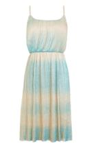 Oasis Ombre Pleated Dress
