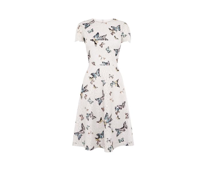 Oasis Long Lace Butterfly Dress