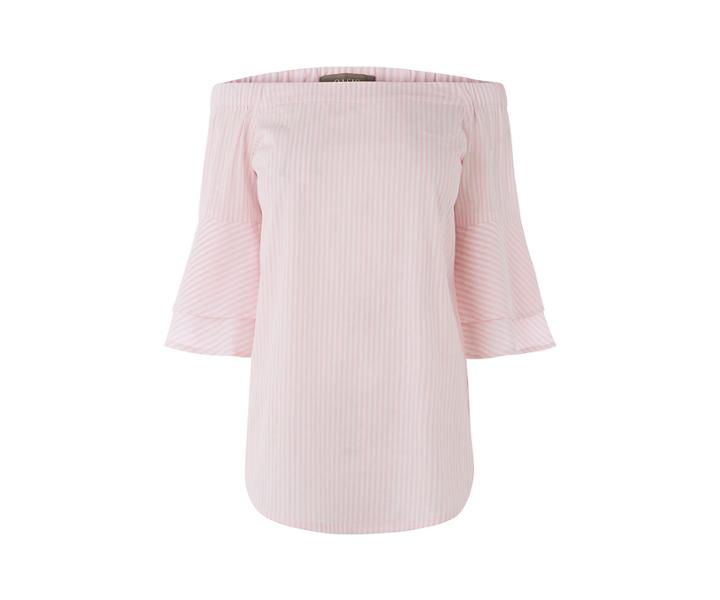 Oasis Bardot Ticking Stripe Top
