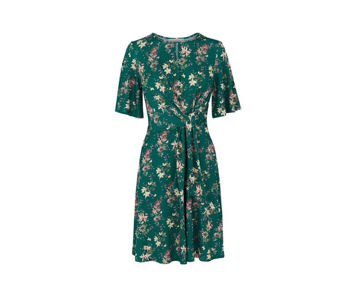 Oasis Kelsey Tie Front Dress