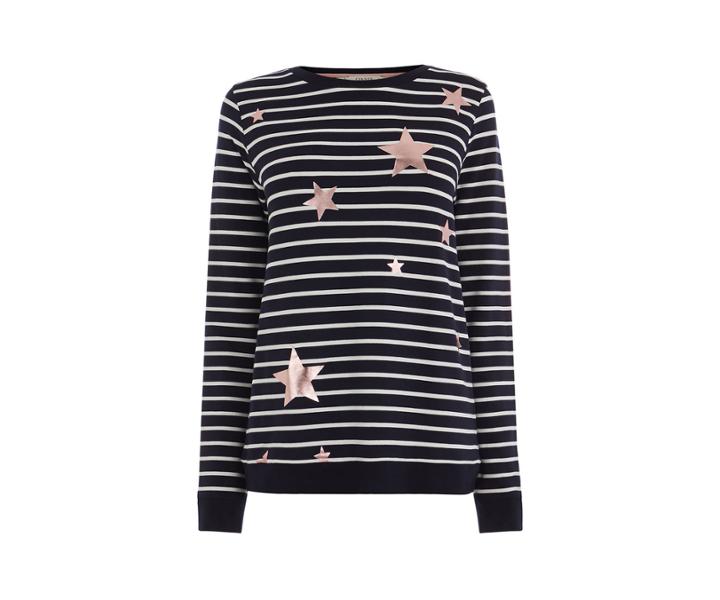 Oasis Star & Stripe Sweat
