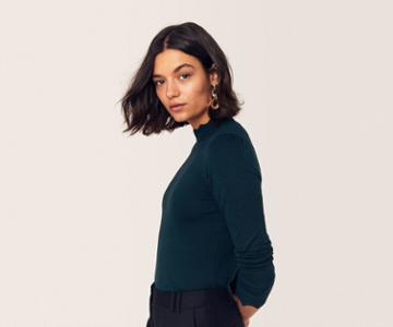 Oasis Adeline Scallop Jumper