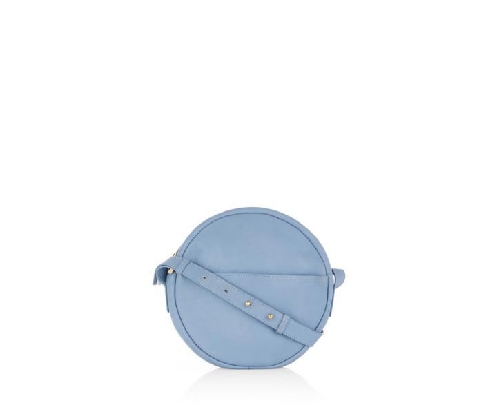 Oasis Leather Circle Cross-body Bag