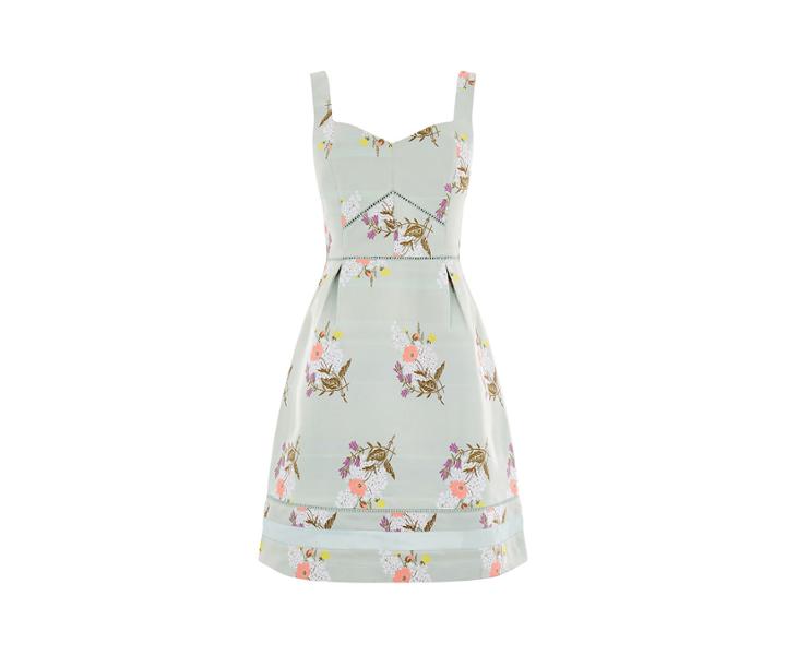 Oasis Spring Jacquard Dress