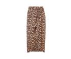 Oasis Leopard Wrap Midi Skirt