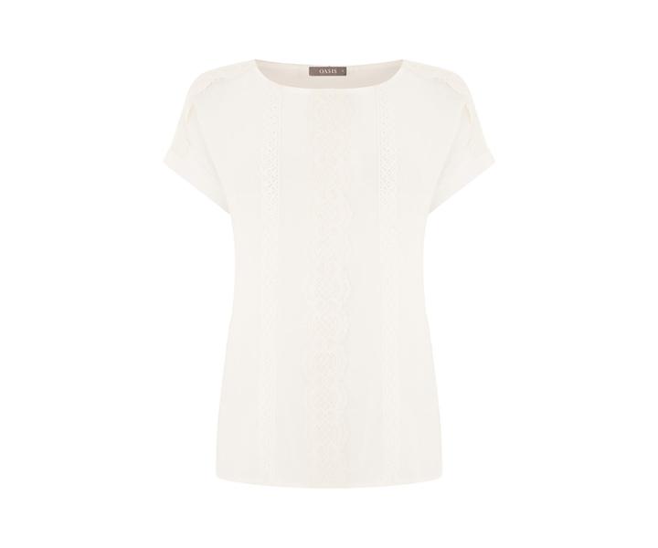 Oasis Pretty Trim Texture Tee