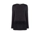 Oasis Lace Cut & Sew Sweater