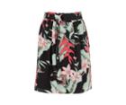 Oasis Tropical Belted Skirt
