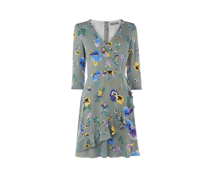Oasis Pressed Flower Tea Dress