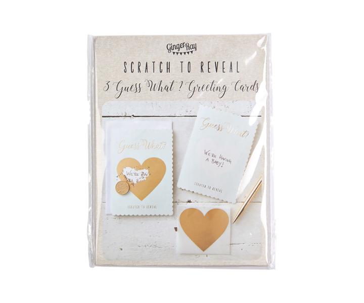 Oasis Scratch Bridesmaid Cards