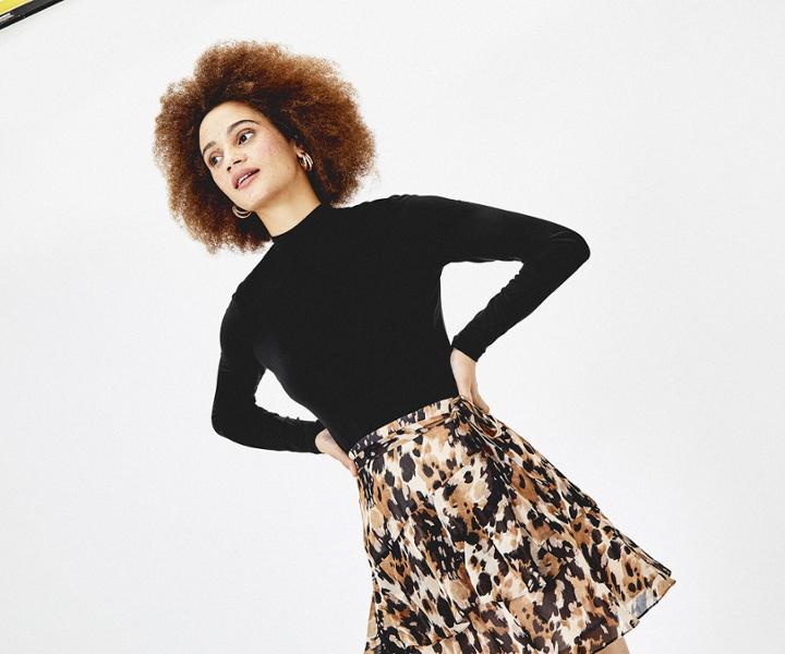 Oasis Turtle Neck Top